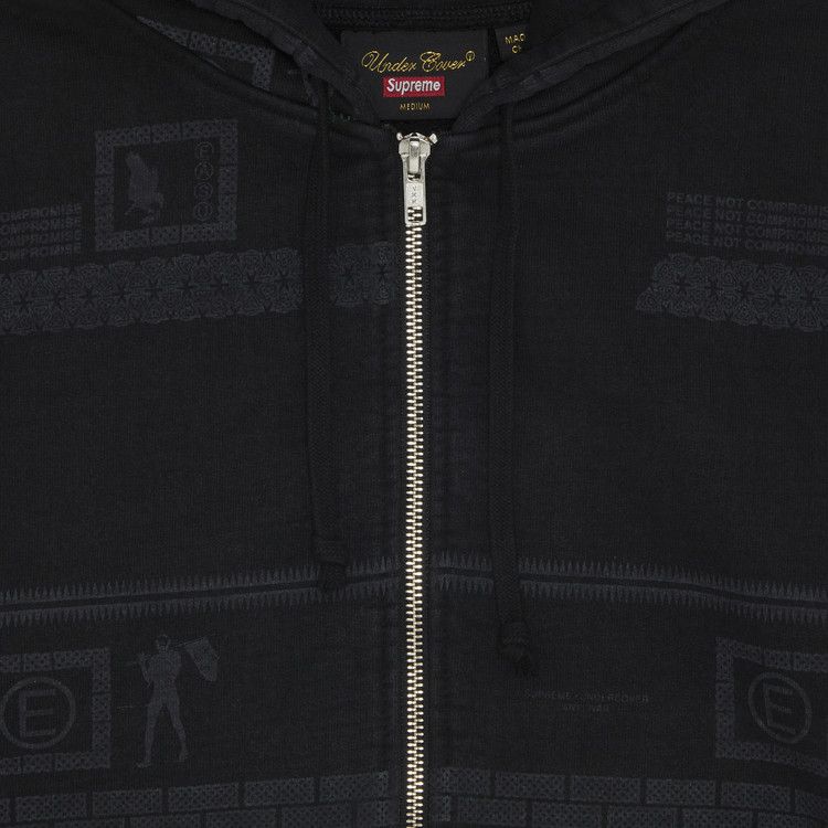 Supreme UNDERCOVER Zip Up Sweatshirt M 黒 Supreme UNDERCOVER Zip Up Hooded Sweatshirt (SS23) - $188
