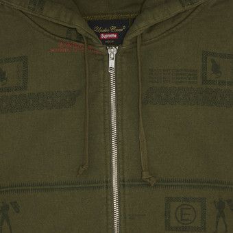 Buy Supreme x UNDERCOVER Zip Up Hooded Sweatshirt 'Dark Olive
