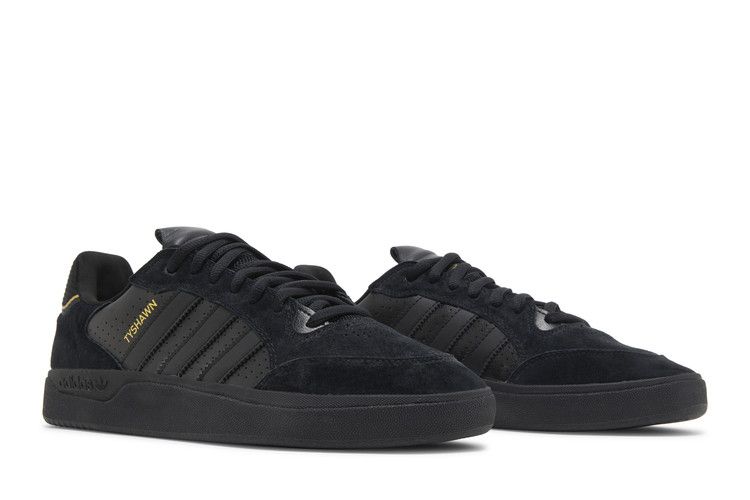 Adidas Tyshawn Low 'black Gold Metallic'