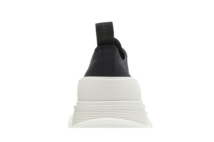 Alexander McQueen Tread Slick Lace Up Black White