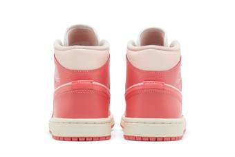 Buy Wmns Air Jordan 1 Mid 'Strawberries and Cream' - BQ6472 186