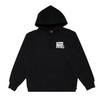 Buy Supreme x ANTIHERO Hooded Sweatshirt 'Black' - SS22SW78 BLACK