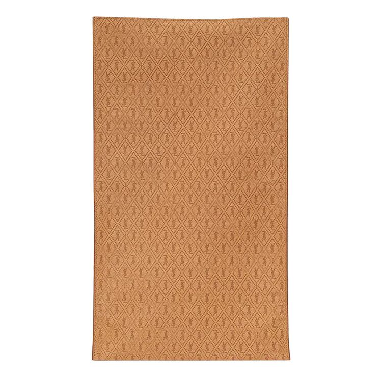 Saint Laurent Monogram Deli Paper Bag Vintage Brown