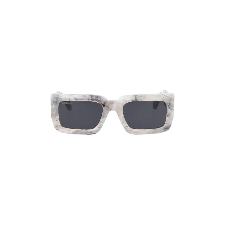 Buy Off-White Boston Sunglasses 'Marble/Dark Grey' - OERI073S23PLA0010807