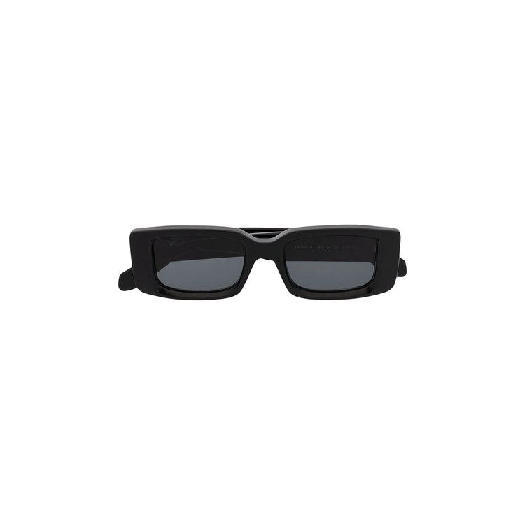 Off-White Arthur Sunglasses OERI016C99PLA0011007 Black Frame Dark Grey Lens Off-White Arthur Sunglasses OERI016C99PLA0011007 Black Frame  main image 4