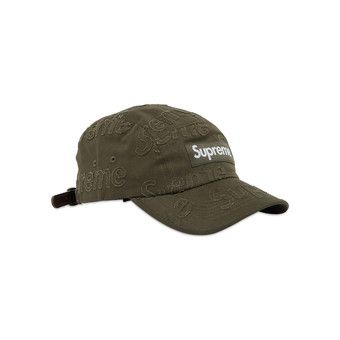 Supreme Grid Camo Camp Cap オリーブ 14ss Supreme Camo Grid Velvet Camp Cap (FW22) - $58