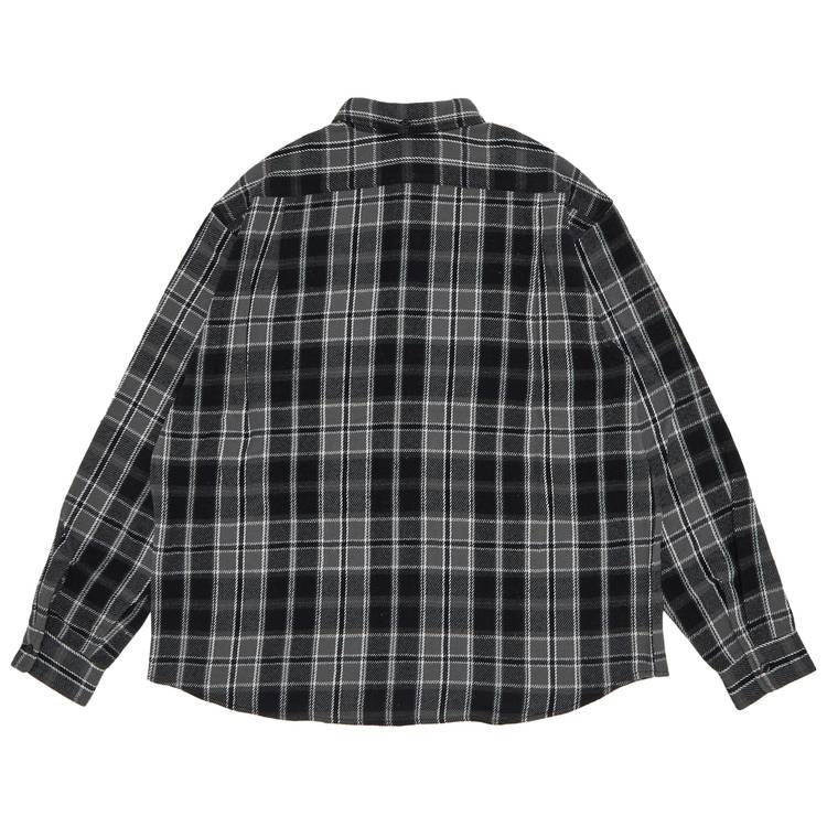 Supreme Flannel Shirt (FW23) Black
