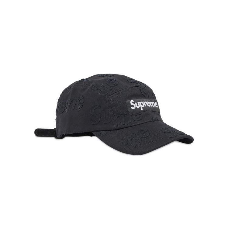 Buy Supreme Lasered Twill Camp Cap 'Black' - SS23H14 BLACK | GOAT