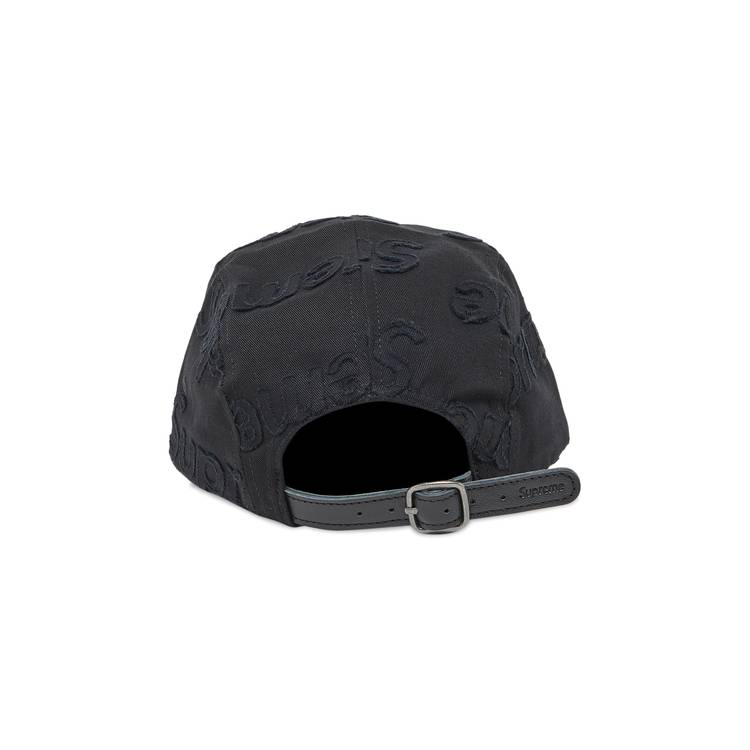 Supreme LV Monogram Camp Cap Black