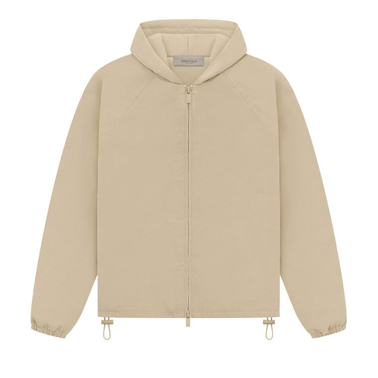 Fear Of God Essentials Kids Full Zip Jacket 'sand'