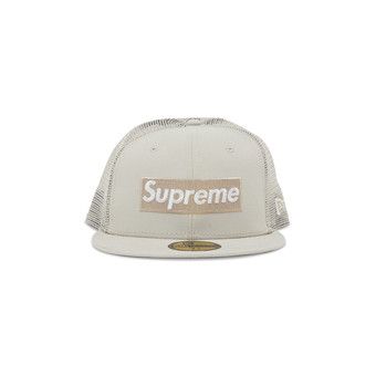 Buy Supreme x New Era Box Logo Mesh Back 'Stone' - SS23H115 STONE