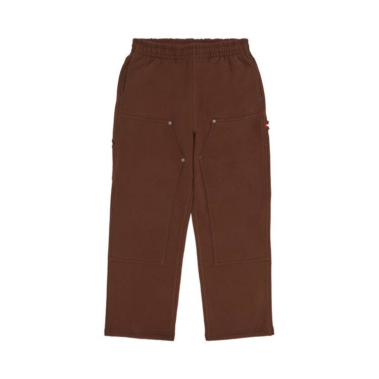 Buy Supreme Double Knee Painter Sweatpant 'Brown' - SS23P34 BROWN