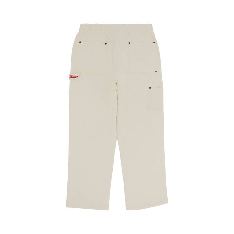 Buy Supreme Double Knee Painter Sweatpant 'Natural' - SS23P34