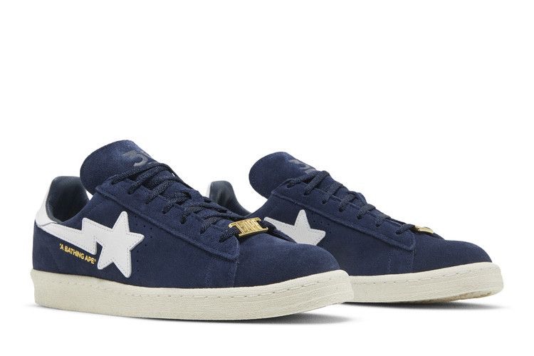 Bape X Adidas Campus 80s '30th Anniversary - Navy'