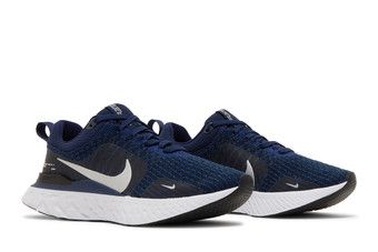 nike react infinity run flyknit navy