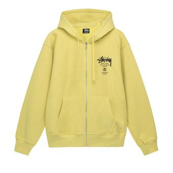 ステューシー sttusy WORLD TOUR ZIP HOODIE Stussy World Tour Zip Hoodie Mens - Hooded Sweatshirt