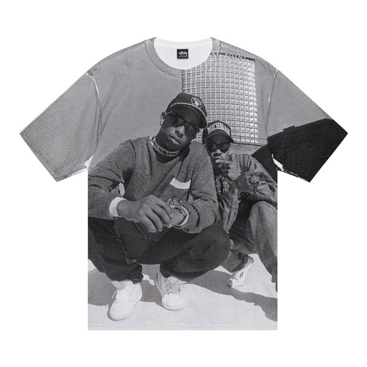 【STUSSY】Stussy x Gang Starr Take It Personal T-Shirt White Stussy x Gang Starr Take It Personal Graphic Tee 23SS White