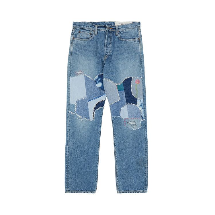 Patchwork jeans kapital ジーンズ skinny Kapital White Cotton