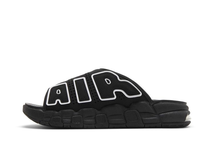 Buy Air More Uptempo Slide 'Black - Black Sole' - DV2137 001