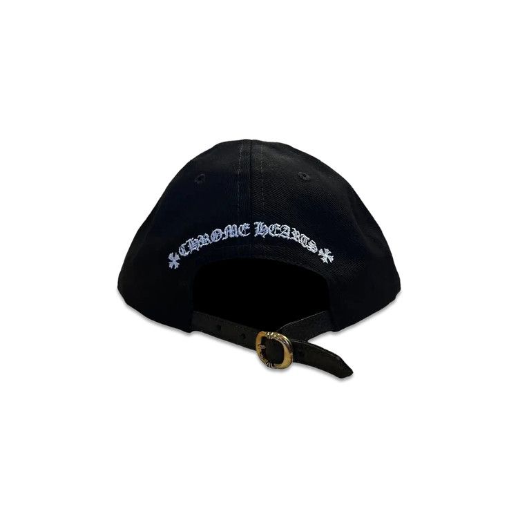 Buy Chrome Hearts x Matty Boy Chomper Leather Strapback Hat 'Black