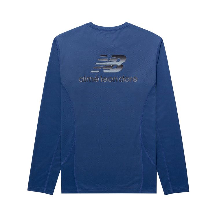Aimé Leon Dore X New Balance Long-Sleeve Racing T-Shirt Blue Ombre