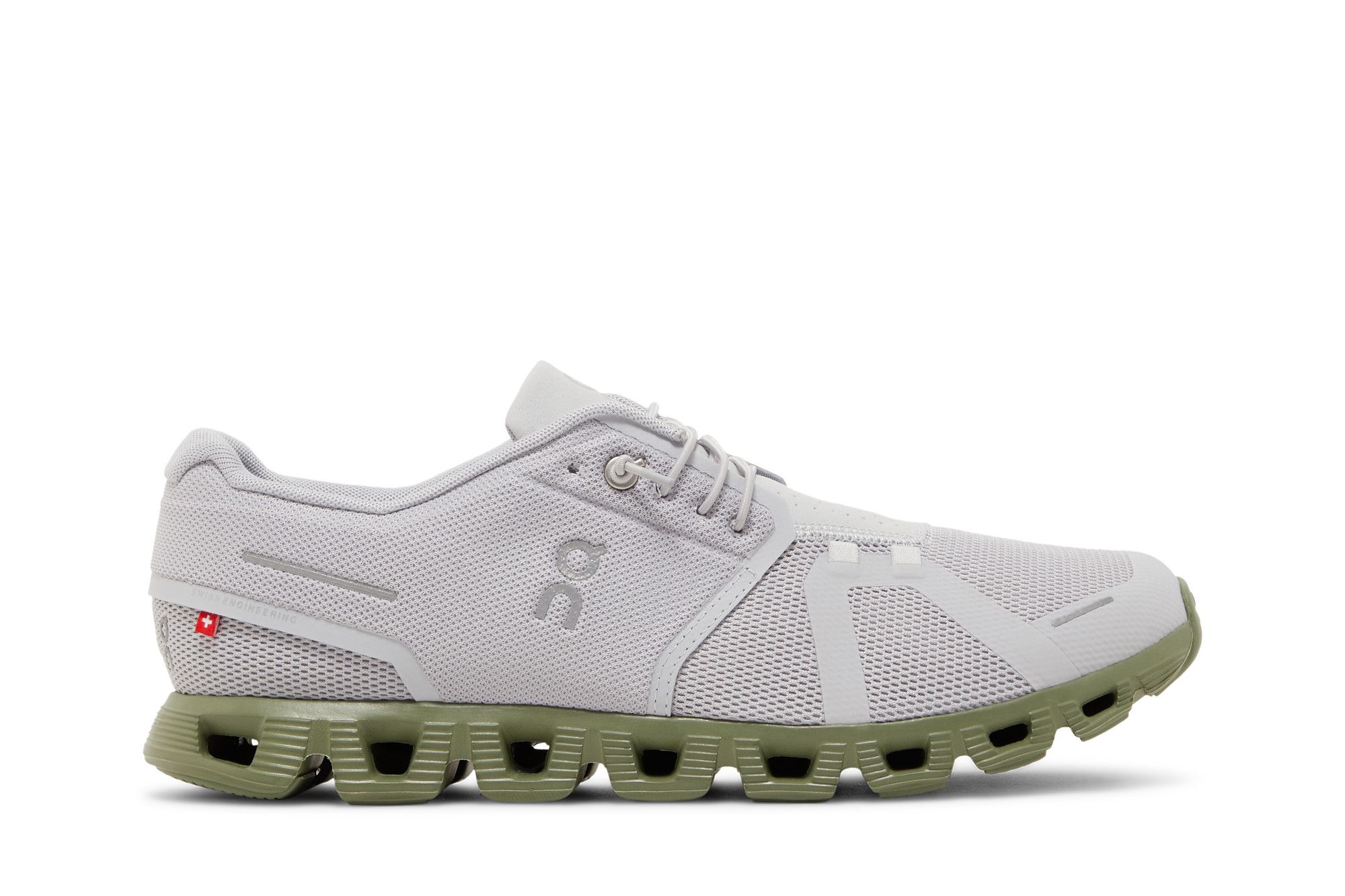 Pre-owned On Cloud 5 'glacier Reseda' In Grey