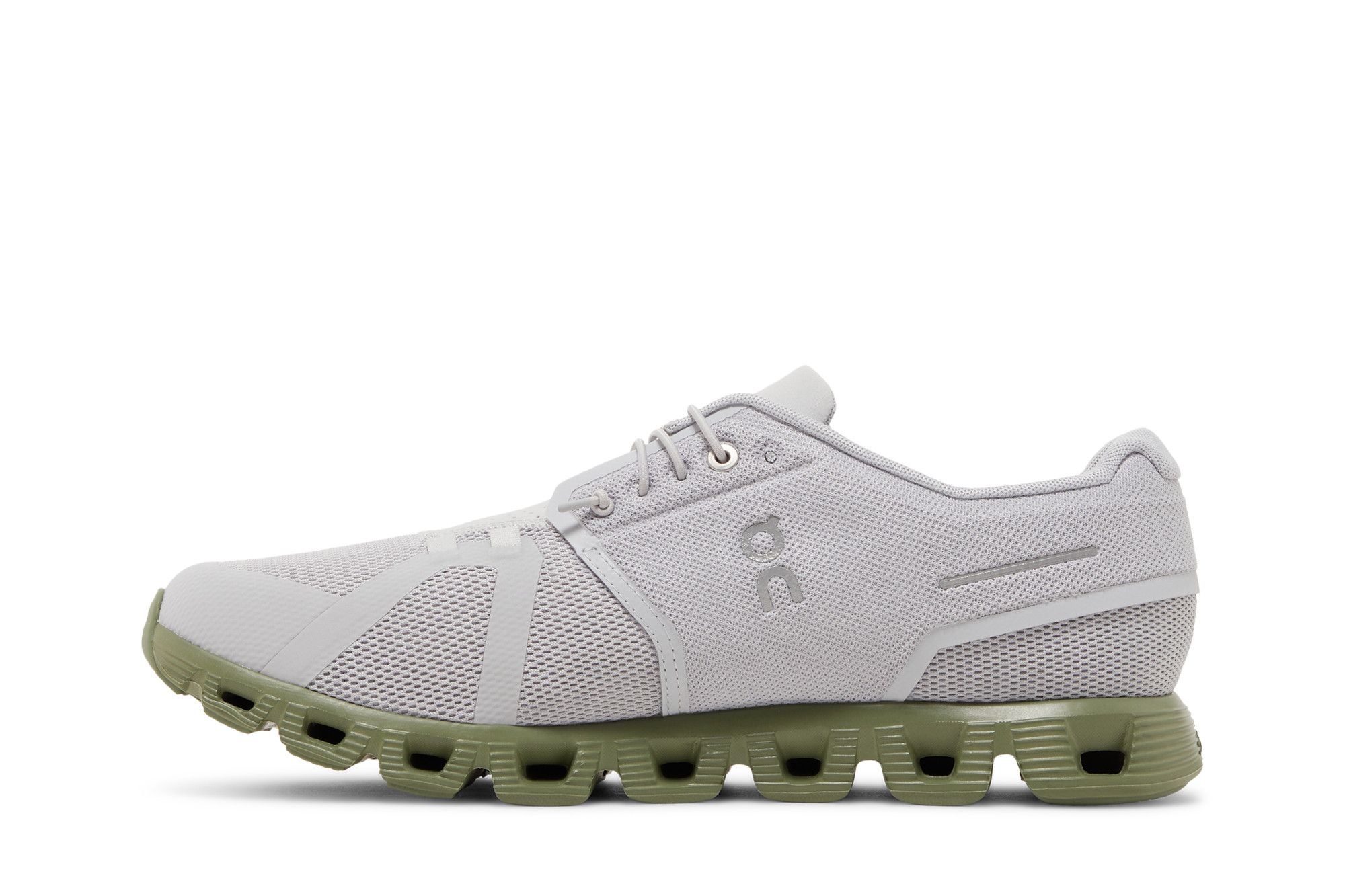 Pre-owned On Cloud 5 'glacier Reseda' In Grey