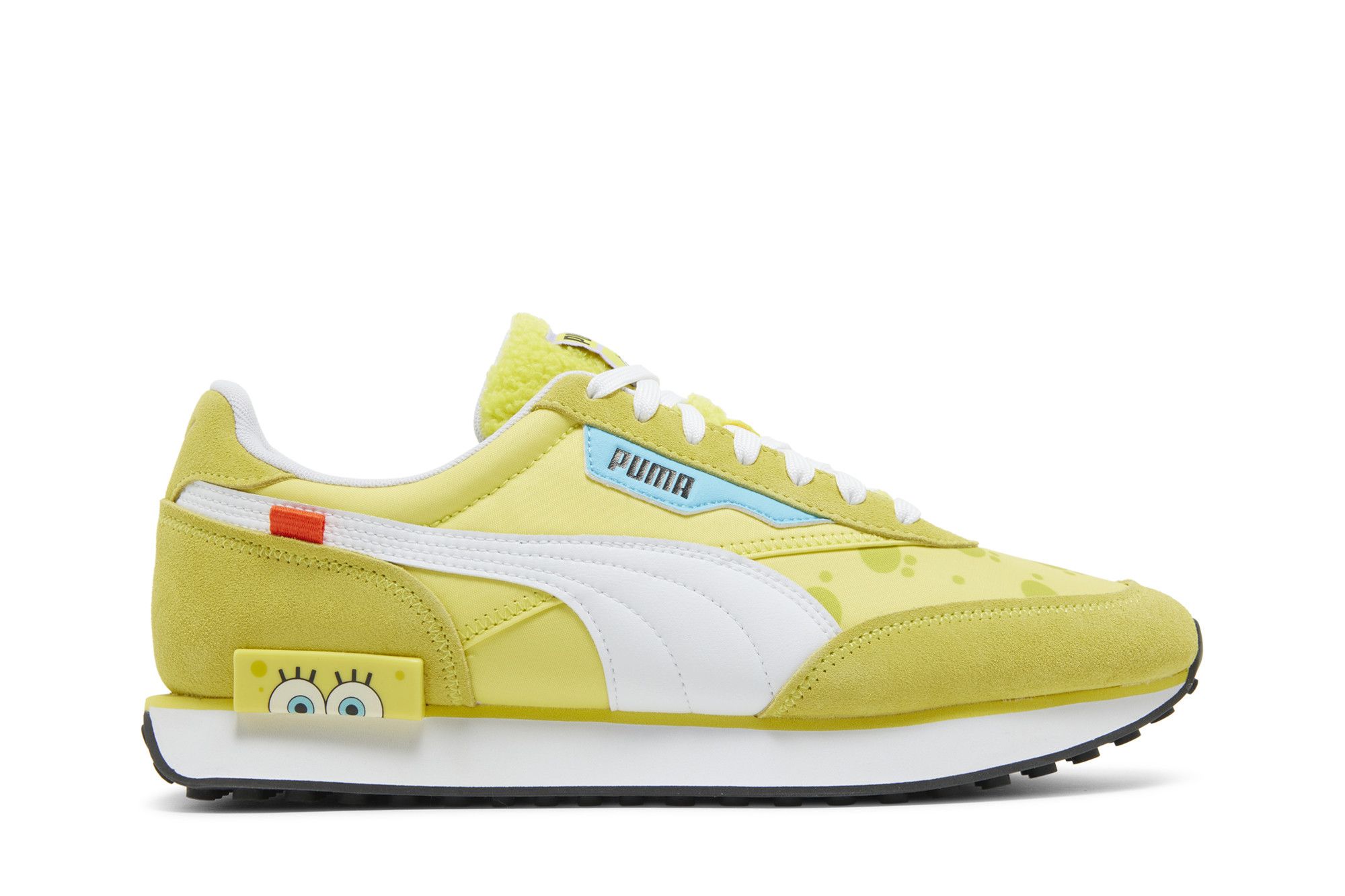 Pre-owned Puma Spongebob Squarepants X Future Rider 'spongebob' In Yellow