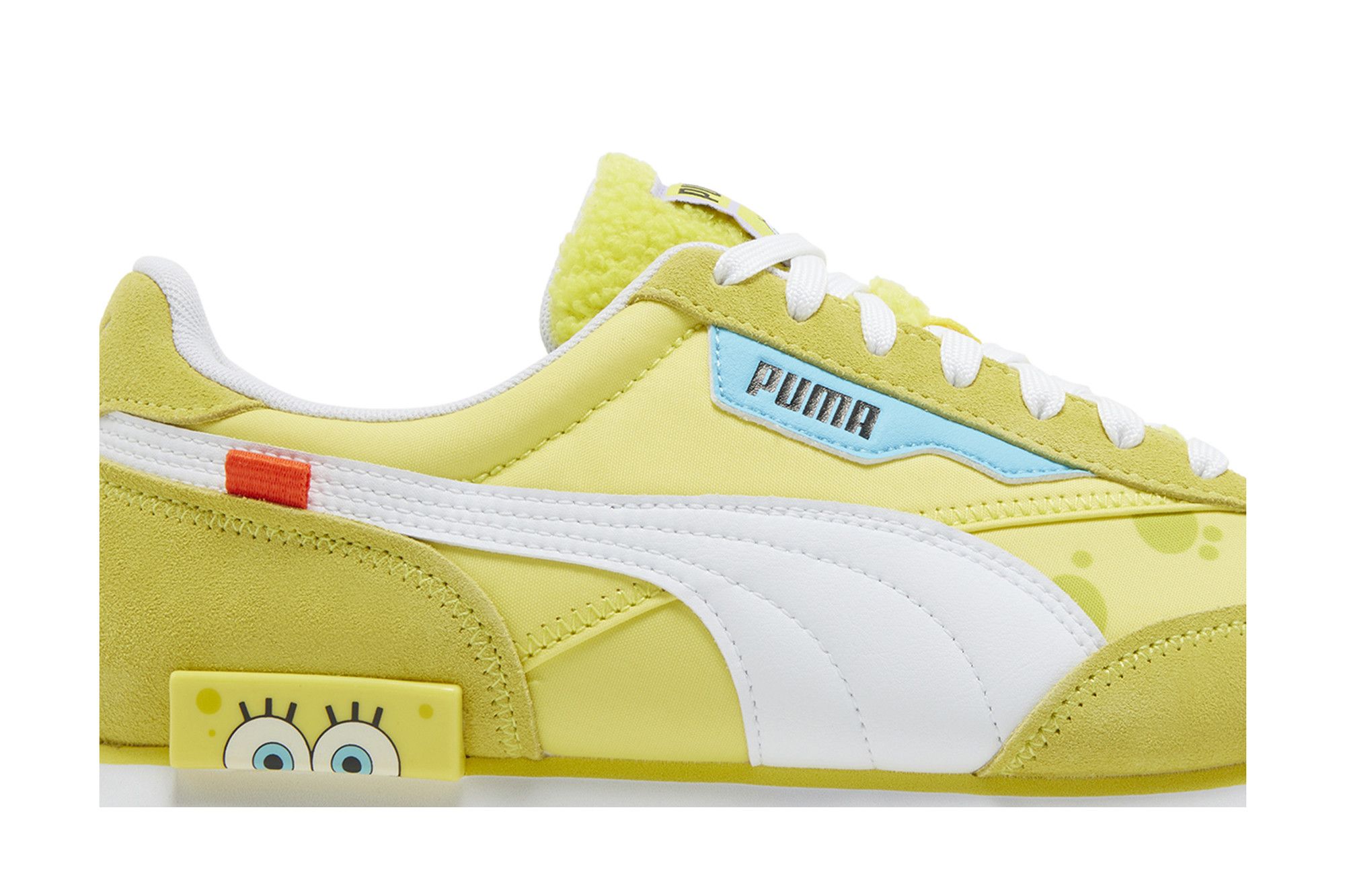 Pre-owned Puma Spongebob Squarepants X Future Rider 'spongebob' In Yellow