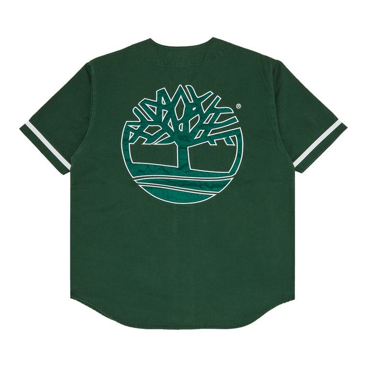 Buy Supreme x Timberland Baseball Jersey 'Green' - SS23KN83 GREEN