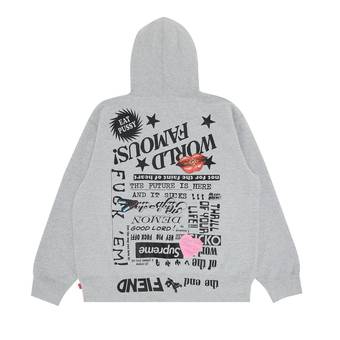 Buy Supreme Fiend Hooded Sweatshirt 'Heather Grey' - SS23SW76