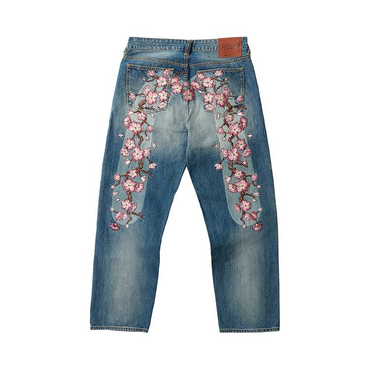 Buy Palace x Evisu Denim Jean 'Stone Wash' - P24EVT001 | GOAT