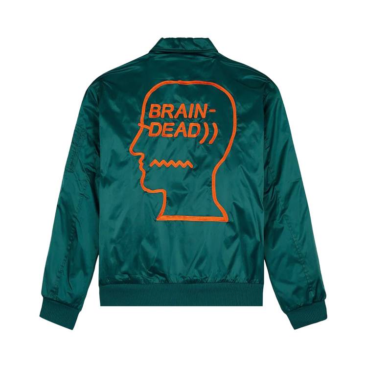 Buy Brain Dead Bomber Jacket 'Mallard' - BDW22O01002595GR14 | GOAT