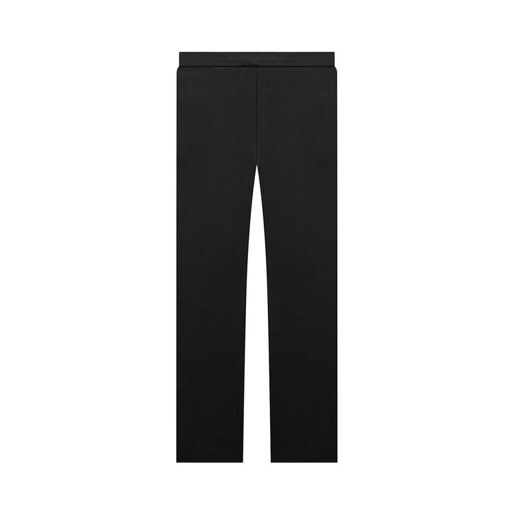 Viscose Tricot Relaxed Pant in Black