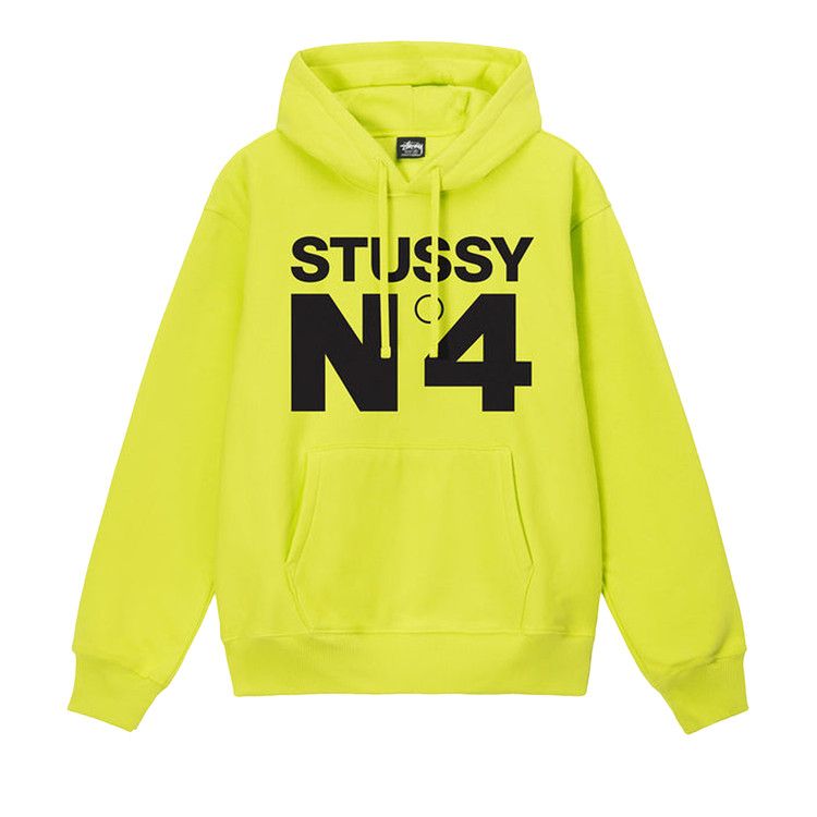 Stussy No.4 Hoodie Keylime