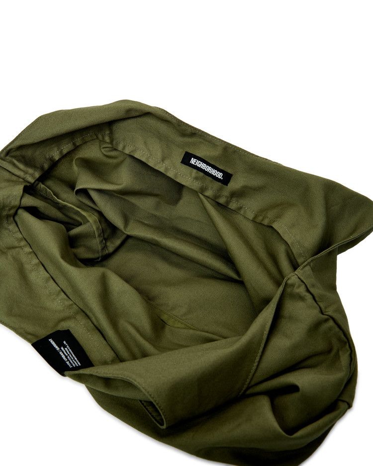 Buy Neighborhood ID Tote Bag 'Olive Drab' - 231MYNH CG02 OLIV | GOAT