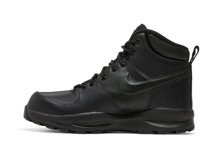 Nike Manoa Leather Triple Black (GS) — foto 4