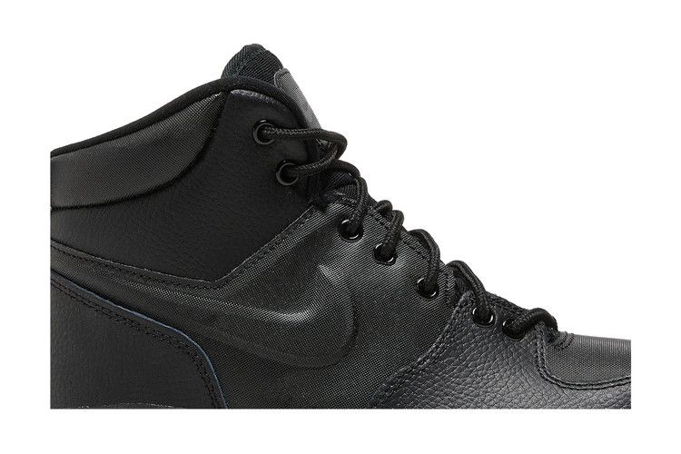 Nike Manoa Leather Triple Black (GS) — foto 3