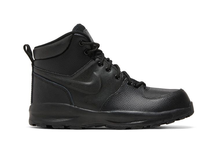 Nike Manoa Leather Triple Black (GS) — foto 2