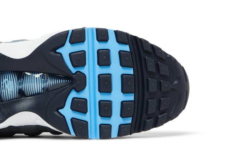 Nike Air Max 95 Cool Grey Blue + Dri Fit Set - Tee & Shorts - University  Blue / Grey