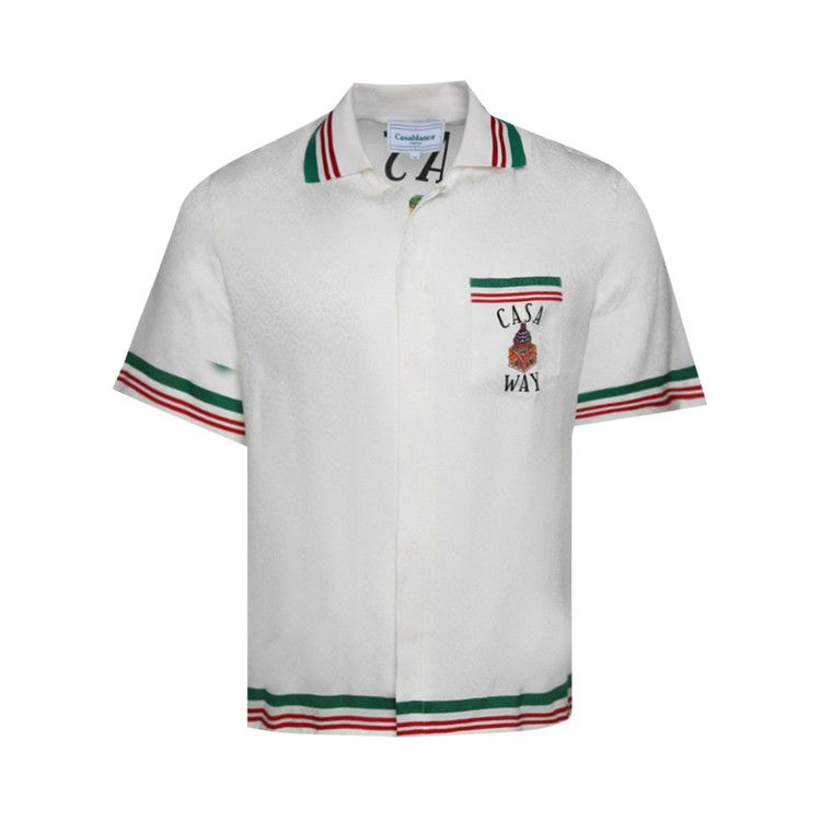 Casablanca WF23SK03201CASAWAY 関税送料込 Casablanca CASA INTARSIA JUMPER White | BSTN Store