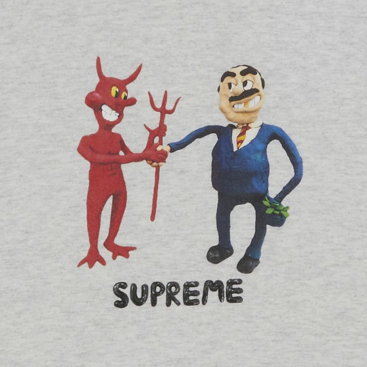 Supreme Business T-Shirt Ash Grey