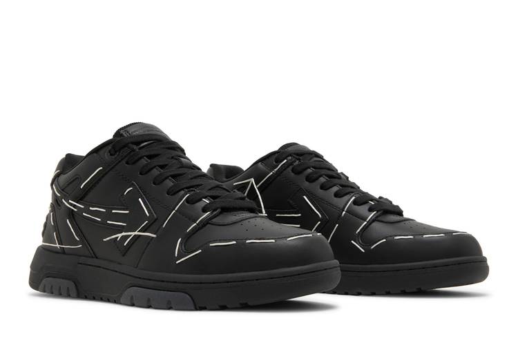 Off-White OOO Mid Sartorial Stitching - Female - Leather/Polyester/PolyesterRubber - 39 - Black