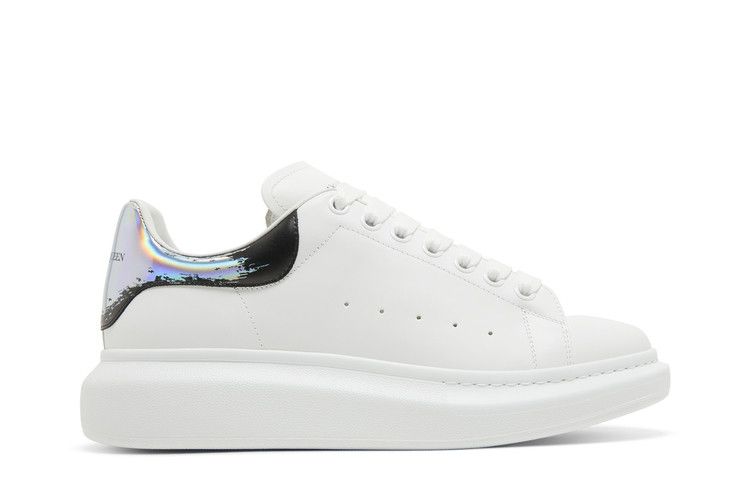 Buy Alexander McQueen Oversized Sneaker 'White Silver' - 705061 