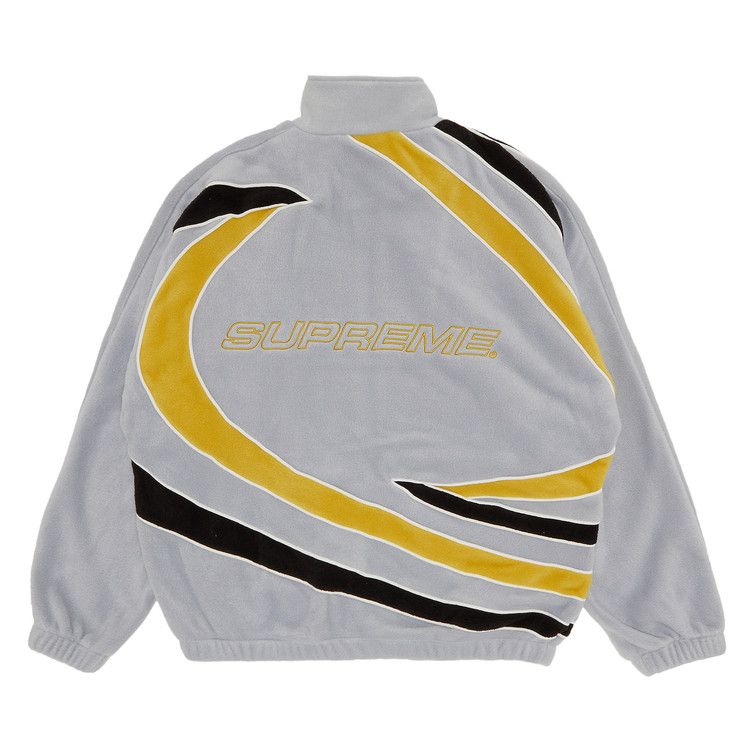 Buy Supreme Racing Fleece Jacket 'Heather Grey' - SS23J59 HEATHER