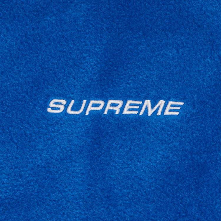 Supreme Racing Fleece Jacket Blue