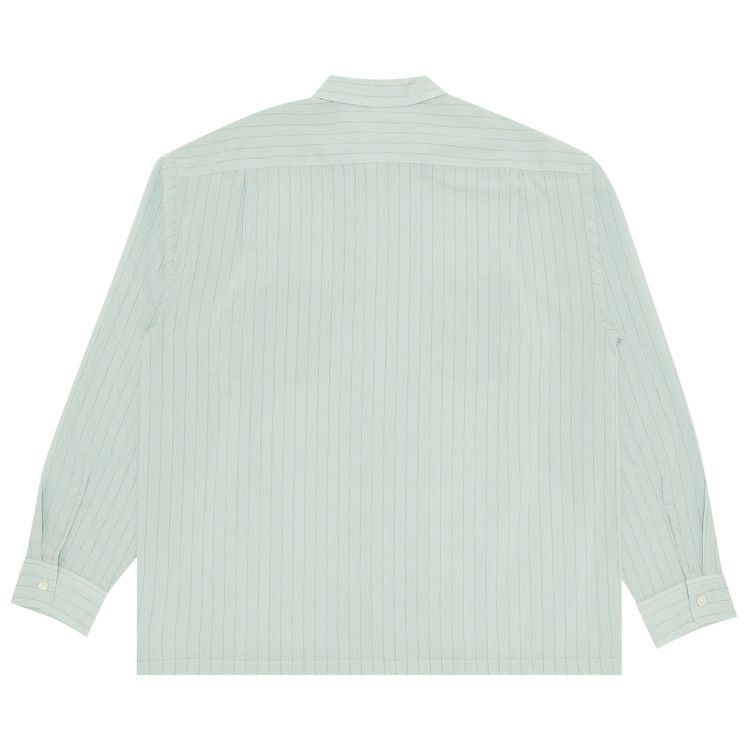 Buy Supreme Pinstripe Linen Shirt 'Light Blue' - SS23S39 LIGHT