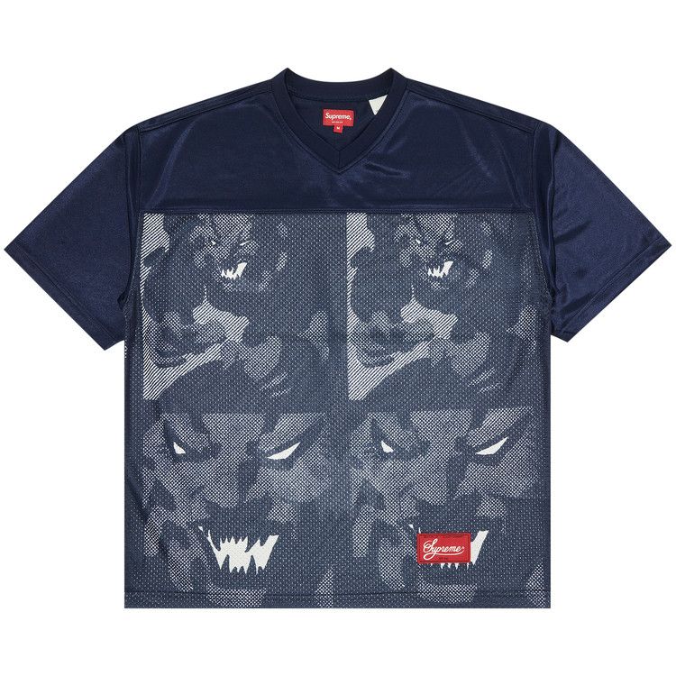 Buy Supreme Ronin Football Jersey 'Navy' - SS23KN73 NAVY