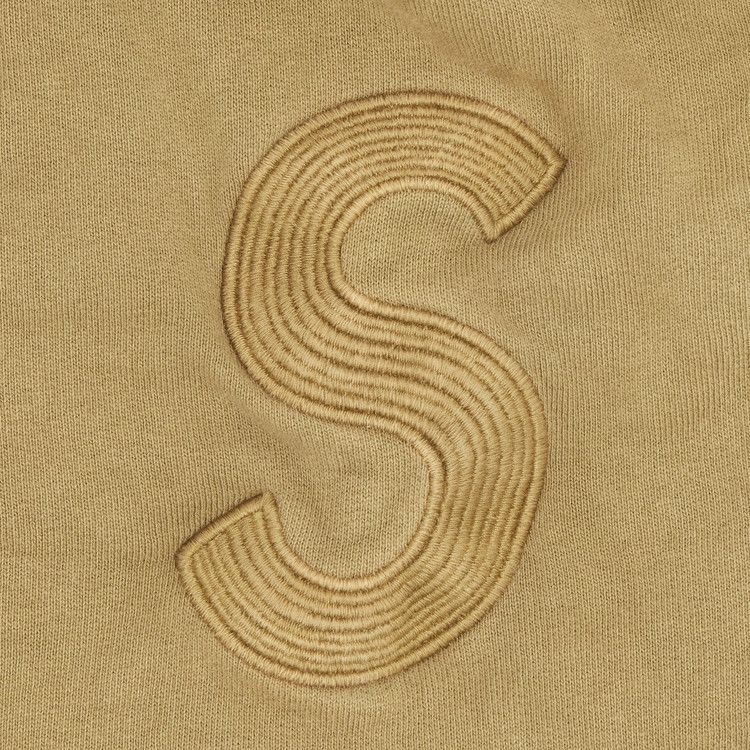 Supreme Overdyed S Logo Sweatpant 'tan'