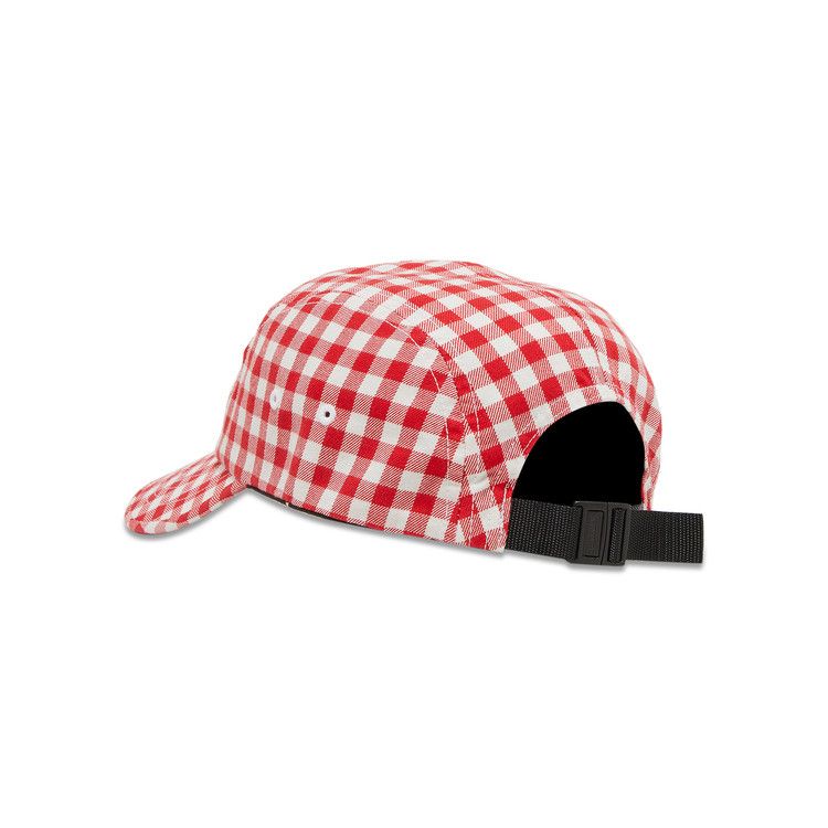 Buy Supreme Gingham Camp Cap 'Red' - SS23H83 RED | GOAT